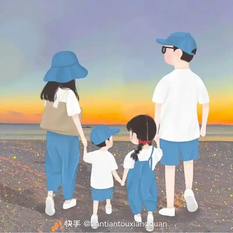 一家四口的头像-江博客